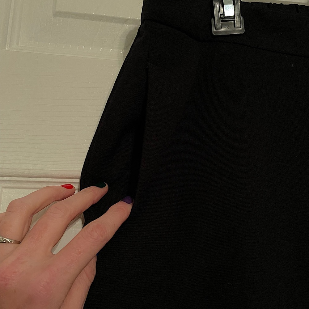 Black chino pants NWOT